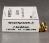 20rds     7 62x51 Winchester 135gr  HP Ammo