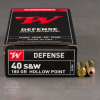 500rds - 40 S W Winchester USA 180gr  HP Ammo