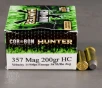 20rds - 357 Magnum Corbon 200gr  Hard Cast Ammo