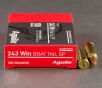20rds     243 Win Aguila 100gr  SPBT Ammo