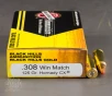 20rds     308 Win Black Hills Gold 125gr  CX Ammo