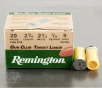 250rds - 20 Gauge Remington Gun Club 2 3 4   7 8oz   9 Shot