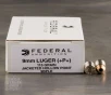 50rds - 9mm Federal LE 115gr   P  Hollow Point Ammo