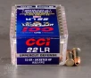 50rds     22 LR CCI Uppercut 32gr  JHP Ammo
