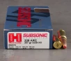 20rds     338 ARC Hornady Subsonic 307gr  Sub-X Ammo