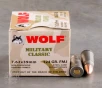 20rds - 7 62x39 WPA Military Classic 124gr  FMJ Ammo