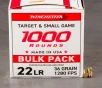 2000rds     22 LR Winchester USA 36gr  CPHP Ammo
