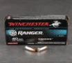 50rds     40 S W Winchester Ranger T-Series 180gr  JHP Ammo - Law Enforcement Trade-In