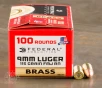 100rds - 9mm Federal Champion 115gr  FMJ Ammo