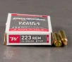 1000rds     223 Rem Winchester Universal Game   Target 55gr  BTHP Ammo