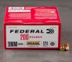 200rds     9mm Federal Champion 124gr  FMJ Ammo