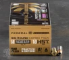 100rds     9mm Federal Practice   Defend Combo Pack 147gr  Total Synthetic Jacket   HST JHP Ammo