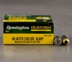 20rds     45 ACP Remington Golden Saber Defense 230gr  BJHP Ammo