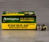 20rds     40 S W Remington Golden Saber Defense 180gr  BJHP Ammo