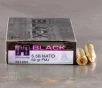 200rds     5 56x45 Hornady BLACK 62gr  FMJ Ammo