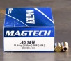1000rds     40 S W Magtech 180gr  JHP Ammo