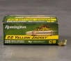 225rds     22 LR Remington 22 Yellow Jacket 33gr  Plated TCHP Ammo