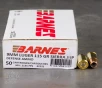 50rds     9mm Barnes Defense 115gr  JHP Ammo