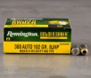 20rds     380 ACP Remington Golden Saber 102gr  BJHP Ammo