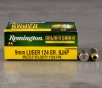 20rds     9mm Remington Golden Saber 124gr  BJHP Ammo