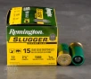 15rds     12 Gauge Remington Slugger 2-3 4  1oz  Rifled Slug Ammo