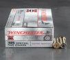 50rds - 38 Special Winchester 148gr   SUPER MATCH Wadcutter Ammo
