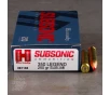 20rds     350 Legend Hornady Subsonic 250gr  Sub-X Ammo