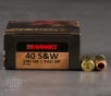 20rds     40 S W Barnes VOR-TX Handgun 140gr  XPB Ammo