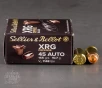 25rds     45 ACP Sellier   Bellot XRG Defense 165gr  SCHP Ammo