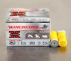 250rds     20 Gauge Winchester Super-X 2-3 4  7 8oz   7 5 Shot Ammo