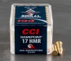 50rds -  17 HMR CCI Game Point 20gr  Soft Point Ammo