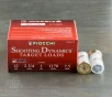 25rds - 12 Gauge Fiocchi Light Target Shooting Dynamics 2 3 4  1oz   7 1 2 Shot Ammo