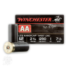 250rds     12 Gauge Winchester AA 2-3 4  1oz   7 5 Shot Ammo