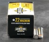 50rds     22 WMR Armscor 40gr  JHP Ammo