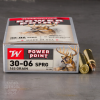20rds - 30-06 Winchester 165gr  Super-X Pointed Soft Point Ammo