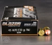 1000rds     45 ACP Blazer Brass 230gr  FMJ Ammo
