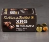 25rds     10mm Sellier   Bellot XRG Defense 130gr  SCHP Ammo