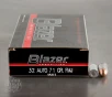 50rds     32 ACP Blazer 71gr  FMJ Ammo