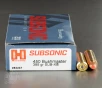 20rds     450 Bushmaster Hornady Subsonic 395gr  Sub-X Ammo