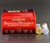 250rds     12 Gauge Fiocchi 2-3 4  1-1 8oz   9 Shot Ammo