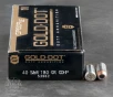 50rds - 40 S W Speer LE Gold Dot 180gr  HP Ammo
