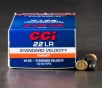500rds     22 LR CCI Standard Velocity 40gr  LRN Ammo