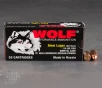 1350rds     9mm Wolf 115gr  FMJ Ammo   STEEL CASES  