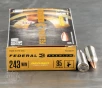 20rds     243 Win Federal 95gr  Berger Hybrid Hunter Ammo