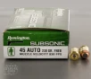 50rds     45 ACP Remington Subsonic 230gr  FNEB Ammo