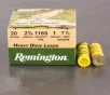 25rds - 20 Gauge Remington Heavy Dove Load 2 3 4  1oz   7 1 2 Shot Ammo