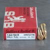 20rds - 7 62x54R Sellier   Bellot 174gr  MATCH BTHP Ammo