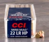 100rds - 22LR CCI Mini-Mag 36gr  Hollow Point Ammo