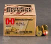 20rds - 45 Long Colt Hornady Critical Defense 185gr  FTX Ammo