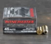 200rds     45 ACP Winchester Silvertip 185gr  JHP Ammo